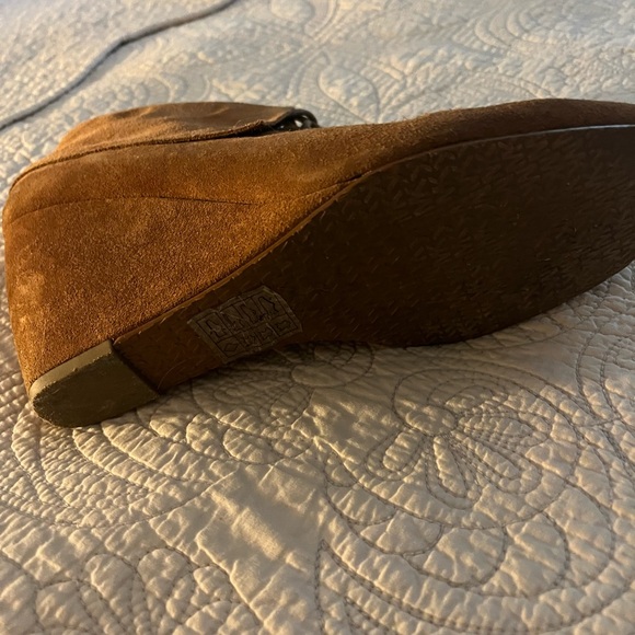 Michael Kors wedge suede booties size 8 - Picture 4 of 5